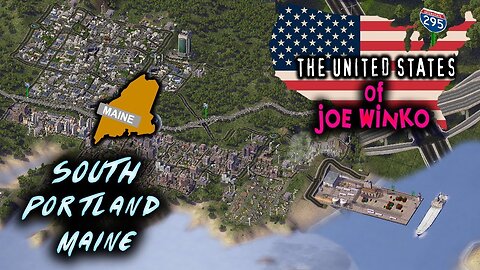 South Portland, Maine - United States of Joe Winko 1x83 - SimCity 4 Series - Joe Winko