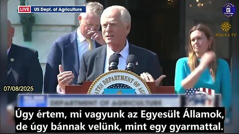 Peter Navarro: Az élelmiszerbiztonság nemzetbiztonság ...Nálunk hogy is van ez?