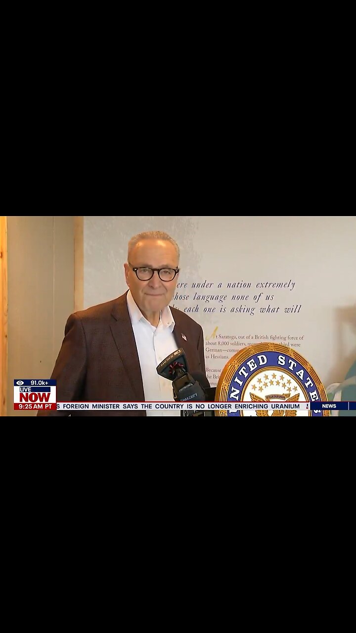 Schumer Pressed on Why Epstein Files Weren’t Released Under Biden