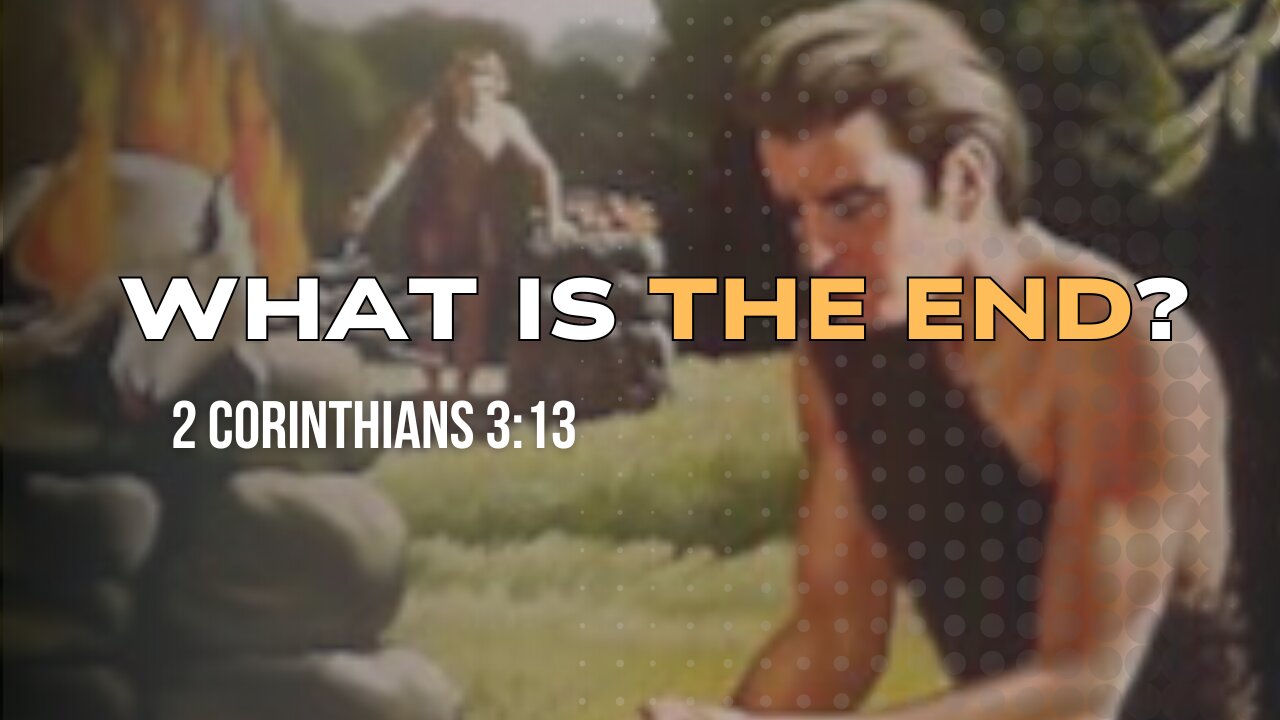 WHAT IS THE END OF THAT WHICH IS ABOLISHED?