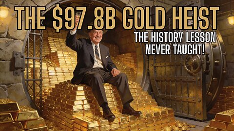 The $97.5 BILLION Gold Heist! The History Lesson They Never Taught, BUT HISTORY ALWASY REPEATS!