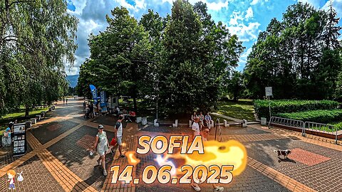 ☀️ Sunny Walk in South Park | Sofia, Bulgaria
