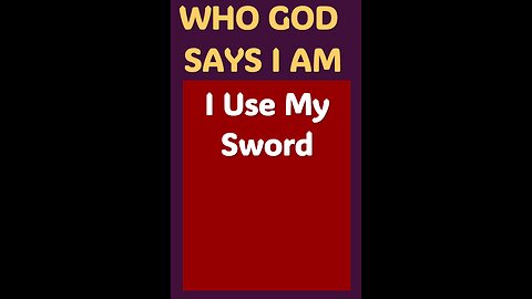I USE MY SWORD #wordofgod #sword #Jesus #God #bible #strength #fight #power #weapon #spirituality
