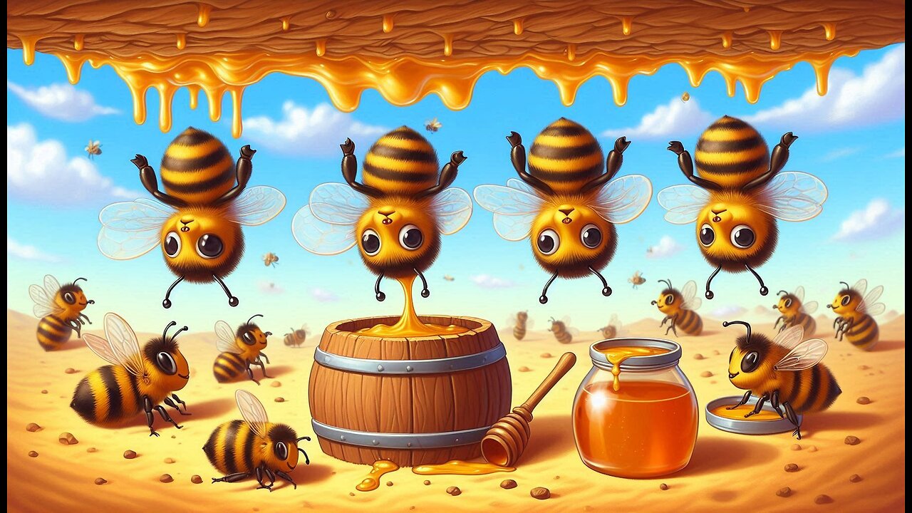Bees Defy Gravity! 🐝 The Magic Behind Honey’s Healing Power