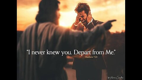 JESUS:‘I NEVER KNEW YOU; DEPART FROM ME,YOU WHO PRACTICE LAWLESSNESS!’THINGS THAT PLEASE LORD JESUS?