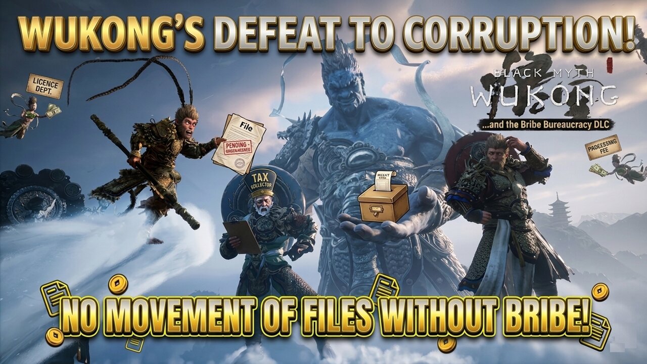 Wukong Lost To Corruption 😭” NO BRIBE = NO SIGNATURE 💀