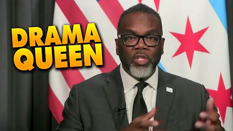 Brandon Johnson IMPLORES the U.N. to come see how EVIL Trump is