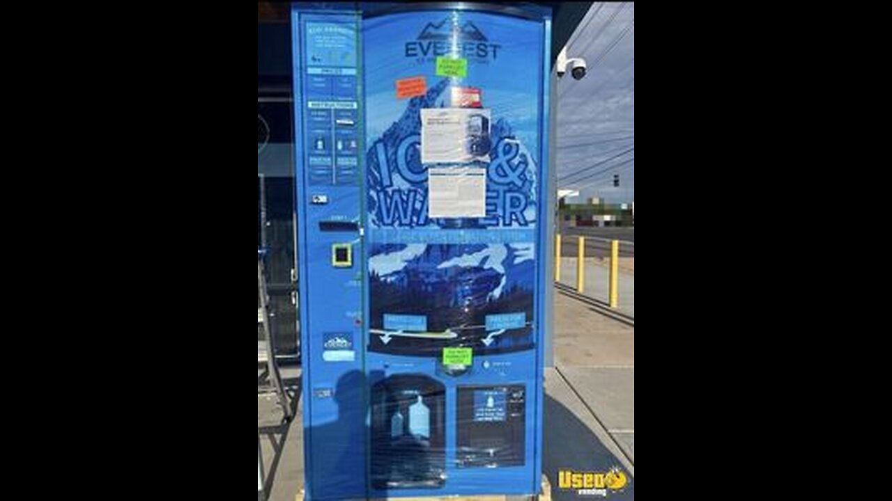 2023 Everest Ice VX4 Bagged Ice and Water Vending Machine For Sale in Arizona!