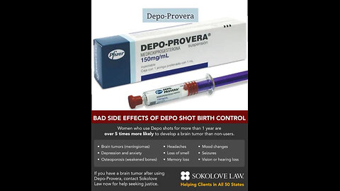 Depo-Provera Lawsuit Bombshell: Birth Control Linked to Brain Tumors