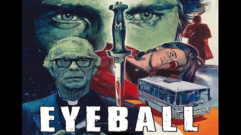 EYEBALL 1975 Giallo of Maniac Killer in Barcelona Stalking American Tourists FULL MOVIE HD & W/S