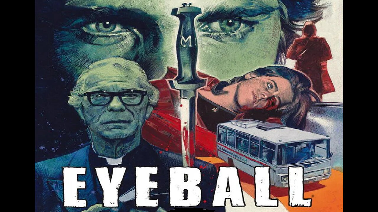 EYEBALL 1975 Giallo of Maniac Killer in Barcelona Stalking American Tourists FULL MOVIE HD & W/S