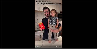 Home made fries... The unique McDonalds recipe.
