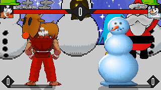 MUGEN - Christmas Akuma vs. Snow Man AI by Colosse - Download