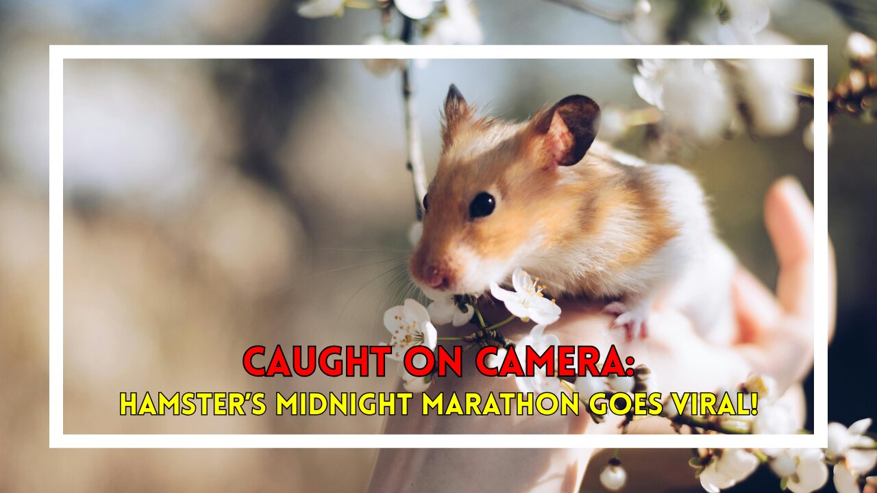Caught on Camera: Hamster’s Midnight Marathon Goes Viral!
