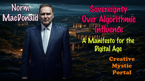 Norm MacDonald Manifesto Human Algorithmic Sovereignty