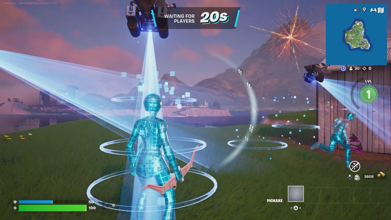 Blitz Royale victory crown as Pink Ranger