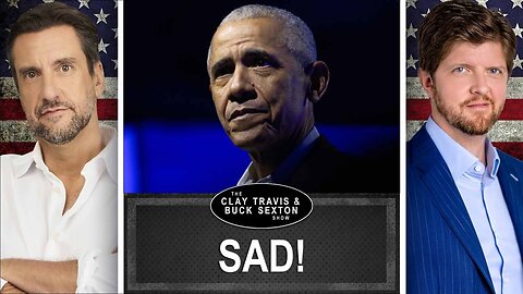 Obama Is Freaking Out Over Being Eclipsed by Trump GRAPHIC: Sad! | Clay and Buck