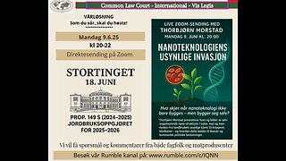 9.6.25: MATEN VÅR - Bovaer - nanoteknologi - LANDBRUKSOPPGJØR med TVANG???