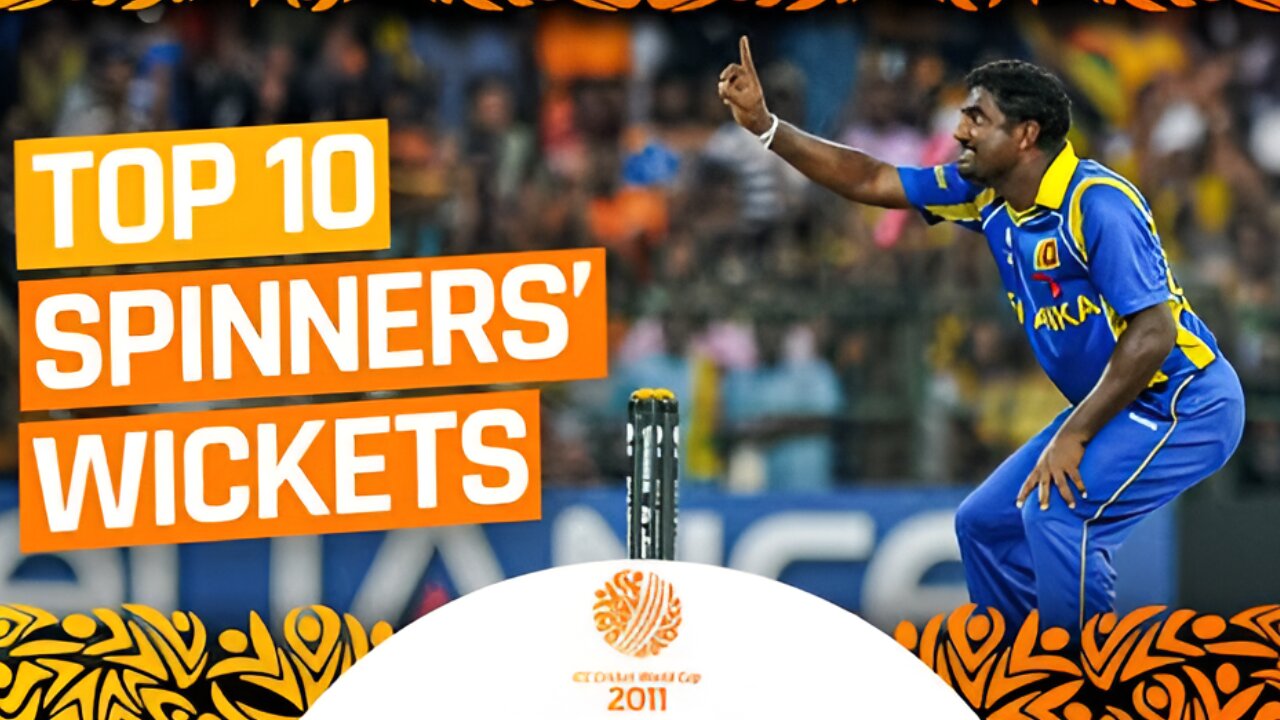 Top 10 Spinner Wickets | CWC11Rewind