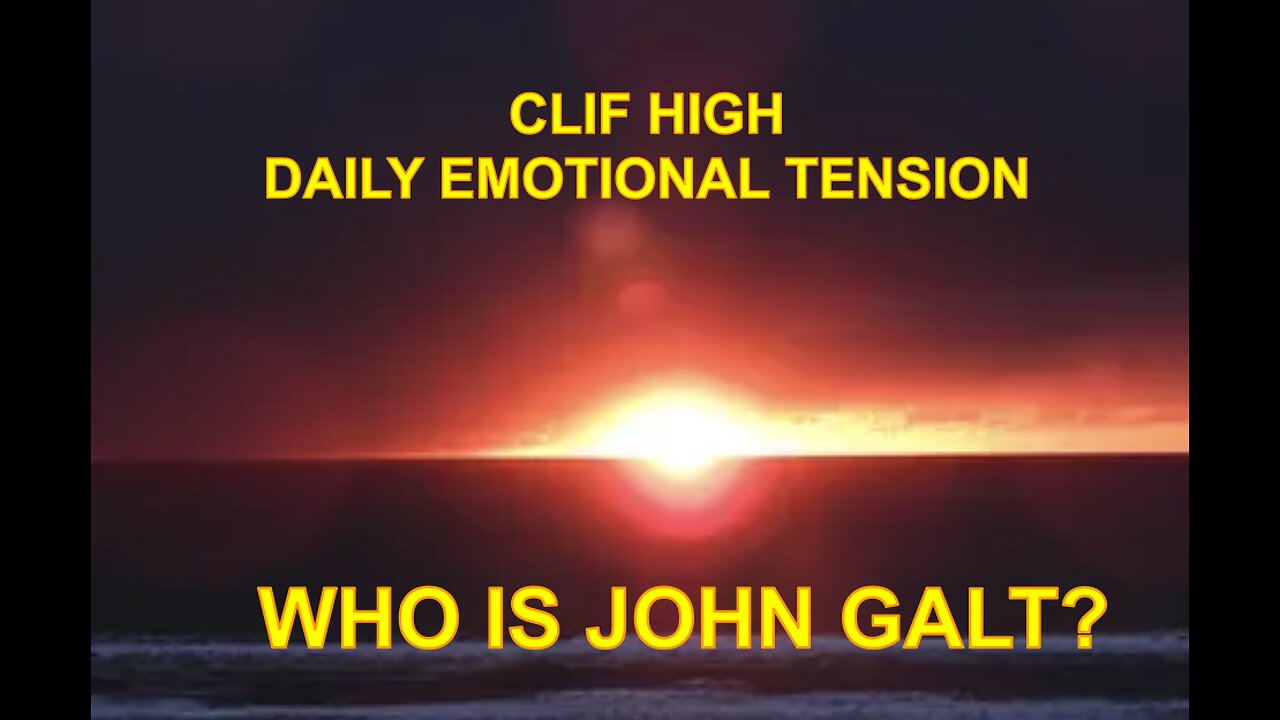 Clif High - Secrets Revealed - Black Money Machines - We are there, now. WHO IS JOHN GALT? SGANON