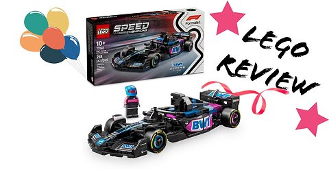 LEGO Speed Champion BWT Alpine F1 Team A524 Review!!!