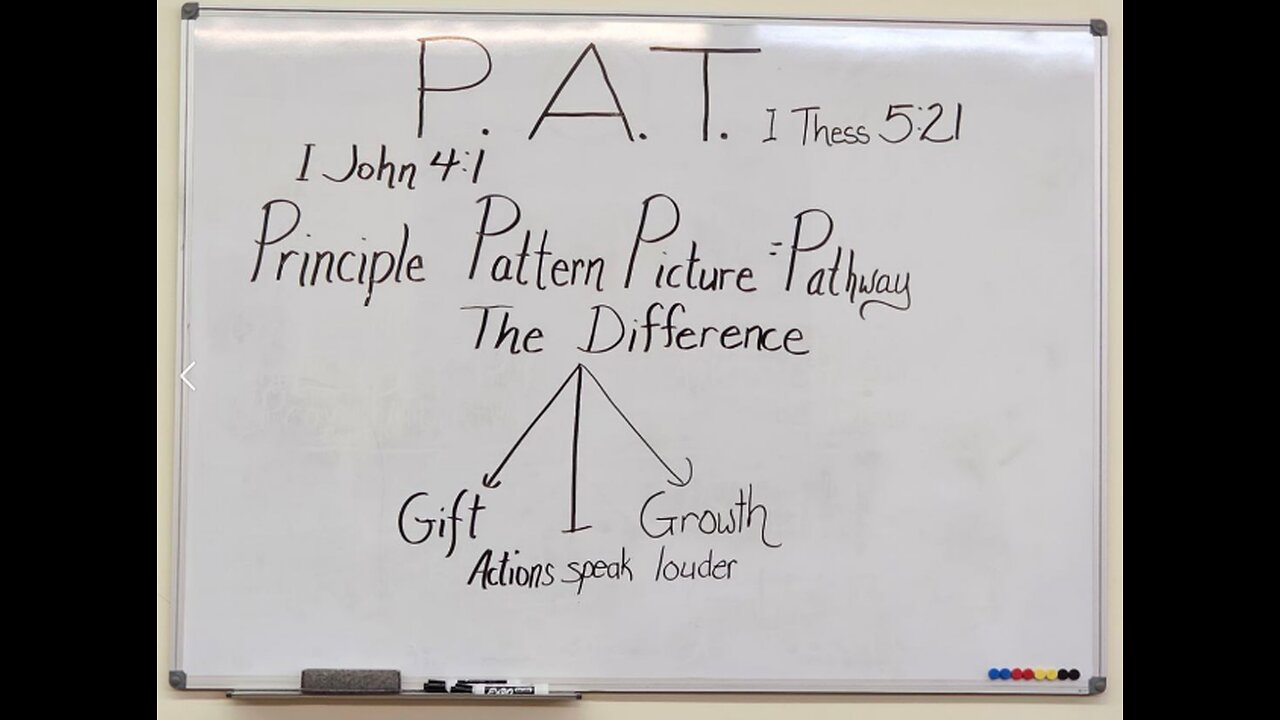 P.A.T = Prove All Things With 4 "P's" 2025-07-18