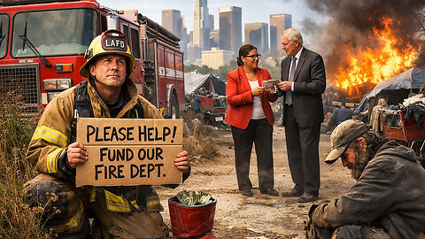 LA Firefighters Forced to Ask VOTERS for Tax Hike While City Blows $1B on Homelessness