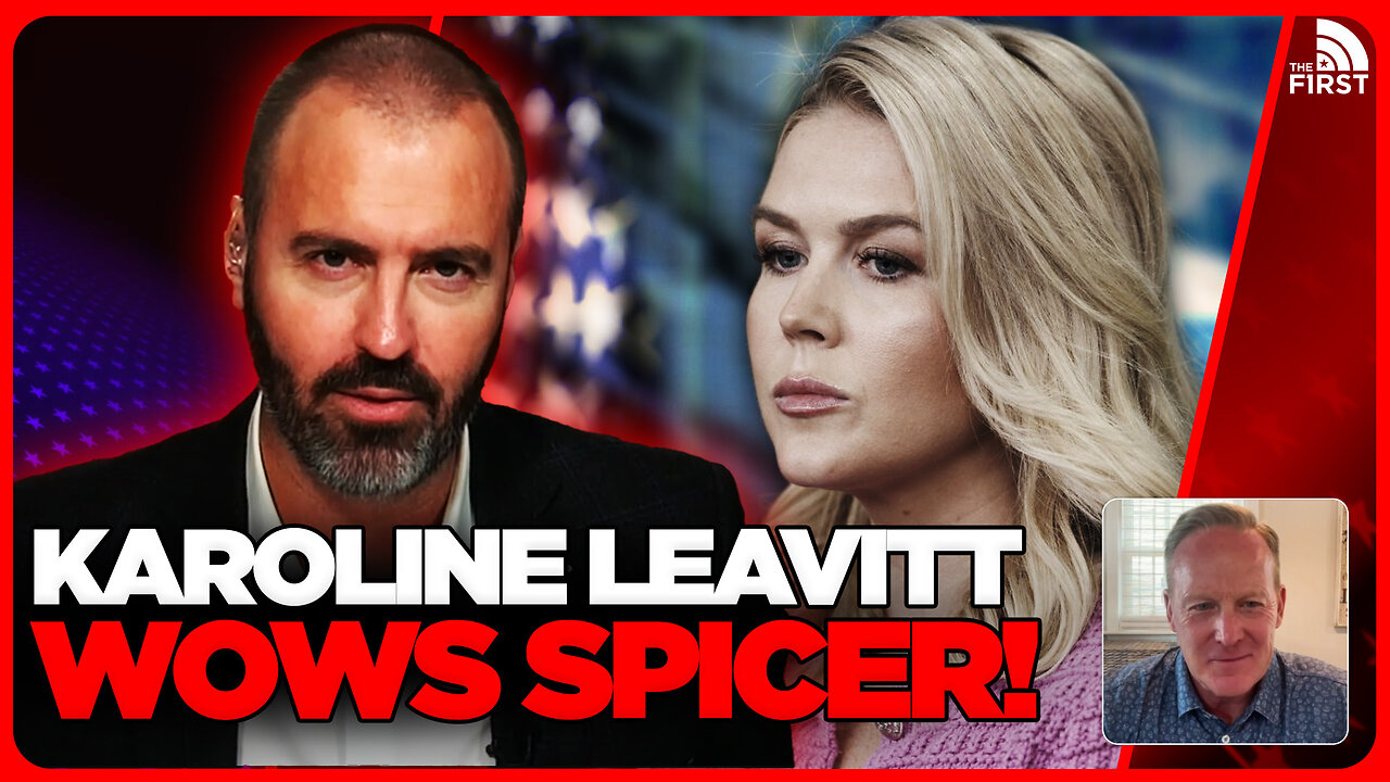 "Could I Have Pulled That Off?" Sean Spicer BLOWN AWAY By Karoline Leavitt