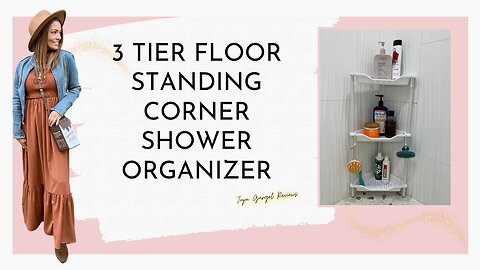 3 Tier Floor Standing Corner Shower Organizer review