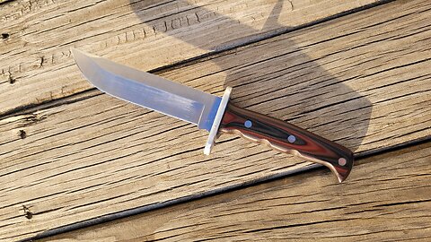 Making New Handle Scales For Buck 124