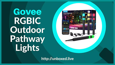 Unboxing the Govee RGBIC Pathway Lights: A Detailed Look | PLUGHITZ Live Unboxed
