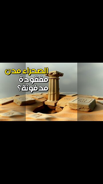 أسرار الصحراء: هل تخفي مدنًا مفقودة؟ #shorts