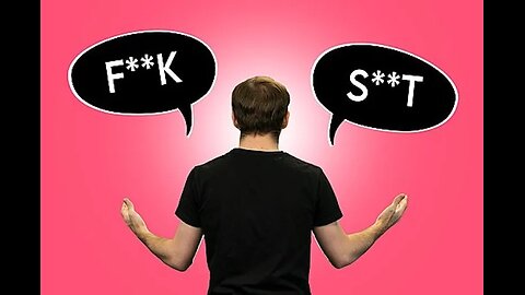 Swearing has been demonised ,because it breaks patterns and frees us from the mind matrix prison