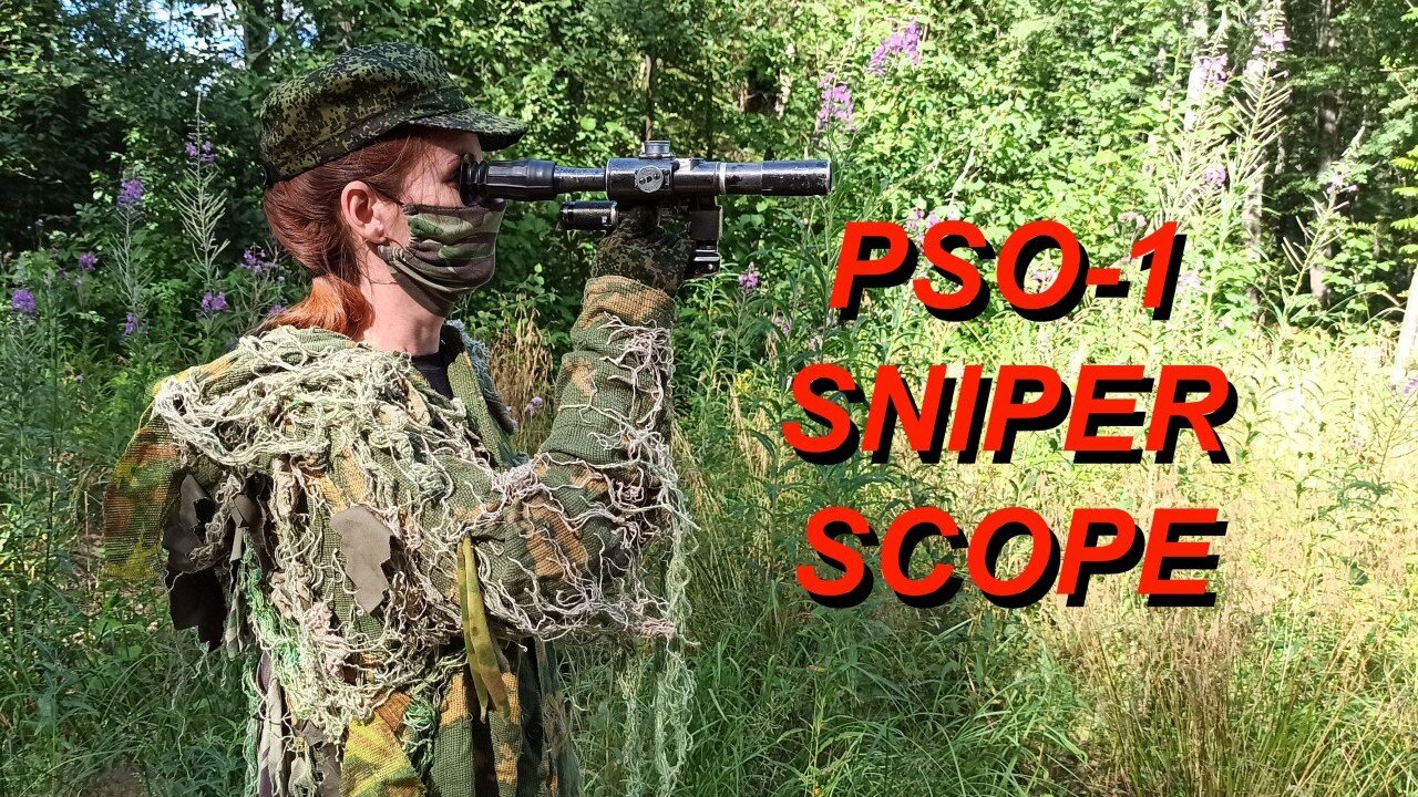 Red Sonja Airsoft: PSO-1 sniper scope