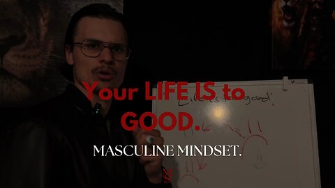 The reason why you’re loosing as a man…