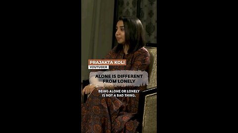 Being Alone is not the same as Being Lonely