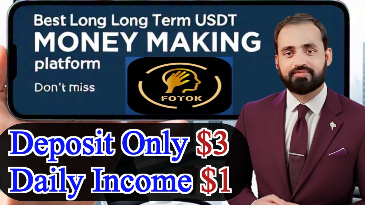 New Best Long Term USDT Money Making Platform | Invest Only $3 And Daily Income $1
