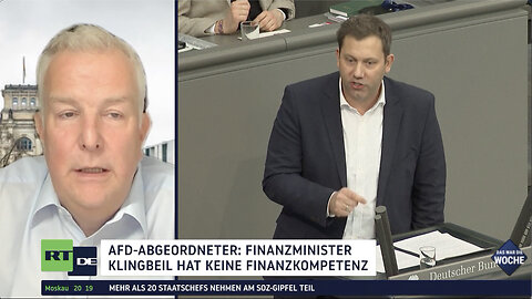AfD-Abgeordneter Finger kritisiert Finanzminister Klingbeil und Kanzler Merz