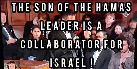 THE SON WHO FATHER IS THE LEADER OF HAMAS.