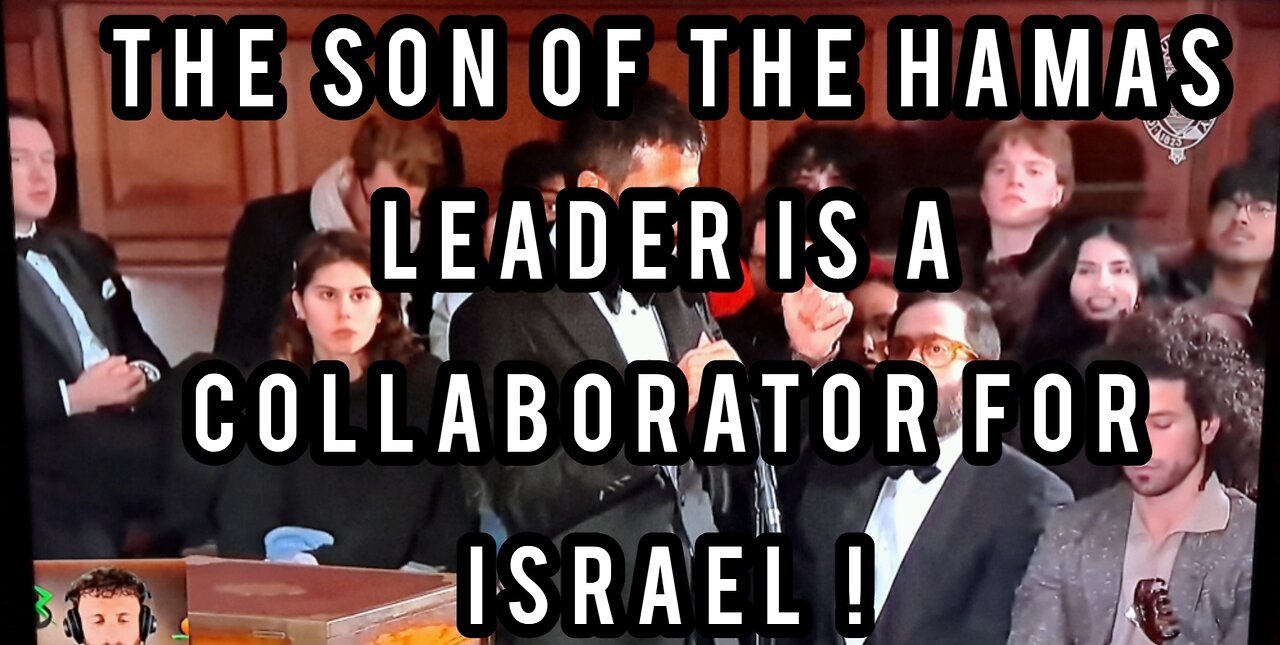 THE SON WHO FATHER IS THE LEADER OF HAMAS.
