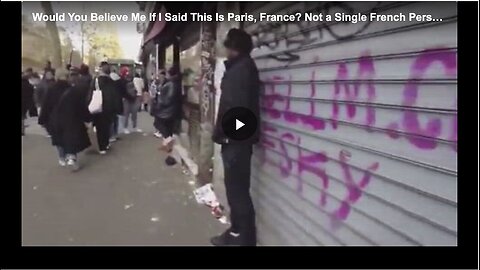 "Paris in Disastrous State: An Urgent Alert"