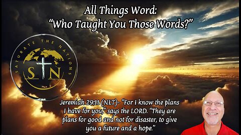 All Things Word: Who Taught You Those Words?