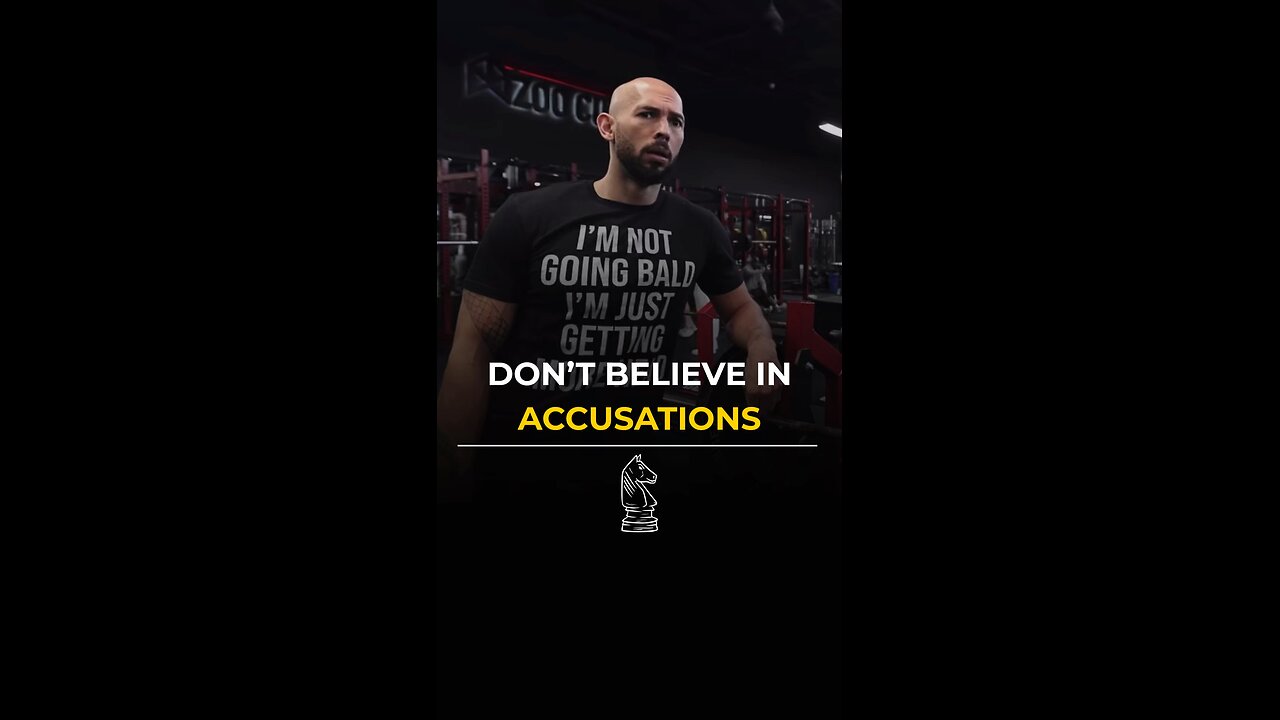 DONT’T BELIEVE IN ACCUSATIONS💯