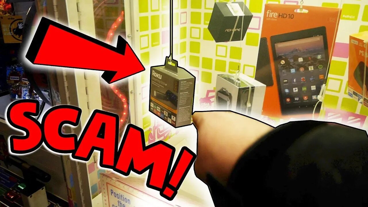 I ALMOST GOT SCAMMED AT THE ARCADE...