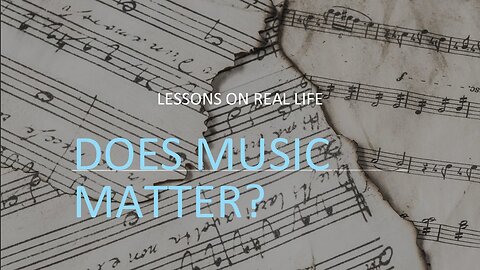 Life Lessons About Music 6, Pastor Austin McKelroy, 08-20-2025