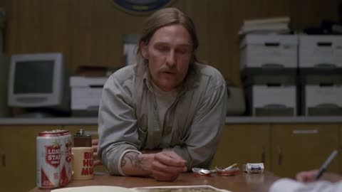 Matthew McConaughey Rust Cohle - The Dream of being a human being