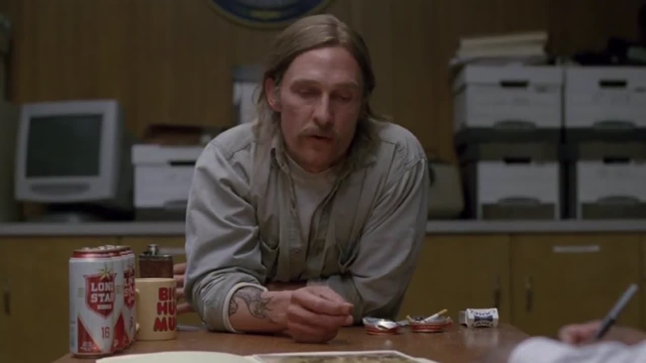 Matthew McConaughey Rust Cohle - The Dream of being a human being
