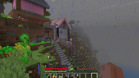 A Rainy Day In Minecraft