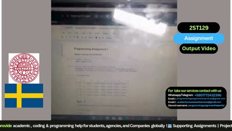 Student Work(Assignment) | 2ST129 – Machine Learning Assignment | Uppsala University