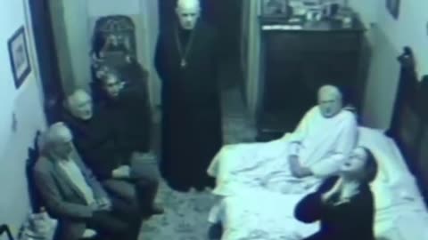 Woman Possessed in Old Italian Village